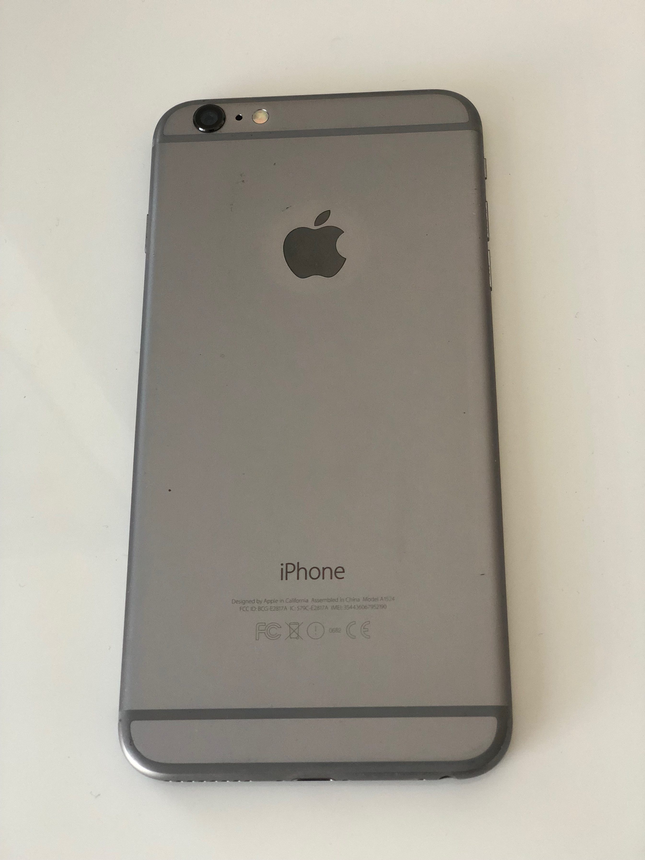 Iphone6+,16GB space grey 