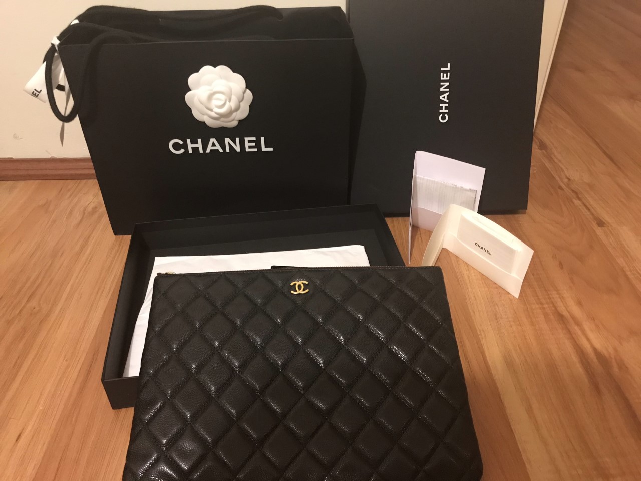 Authentic Chanel Pouch