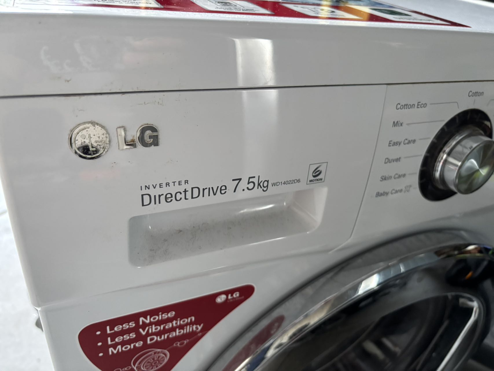  LG 7.5 kg Washing Machin